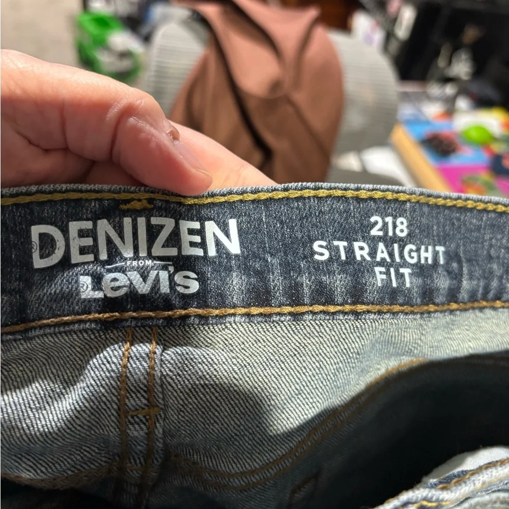 DENIZEN from Levi’s Dark Wash 218 Straight Fit Jeans